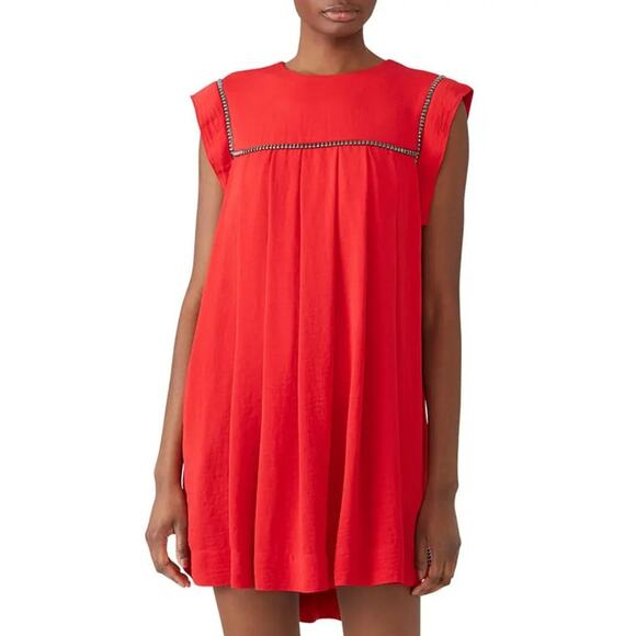 Sabina Musayev Red Luby Shift Excellent Condition Size Small - Picture 1 of 3
